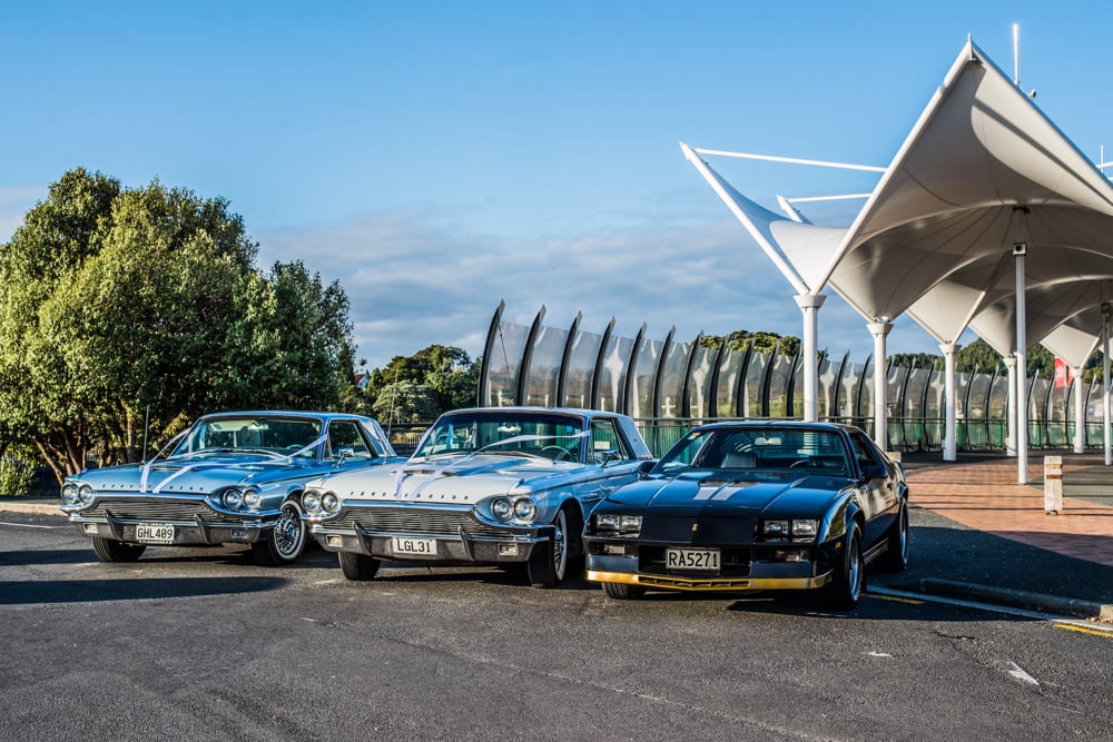 Wedding Cars on Quayside - Te Ao Mako Enterprises Ltd